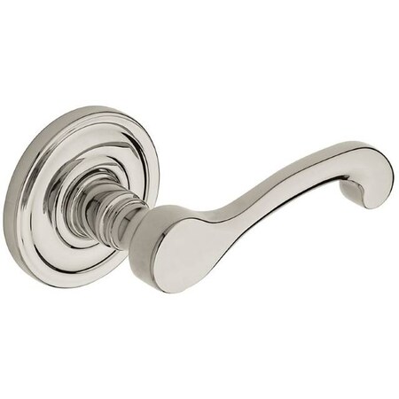 Baldwin Classic Lever Life Bright Nickel Door Levers Life Bright Nickel 5445V.055.LMR