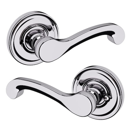 Baldwin Privacy Door Levers Bright Chrome 5445V.260.PRIV