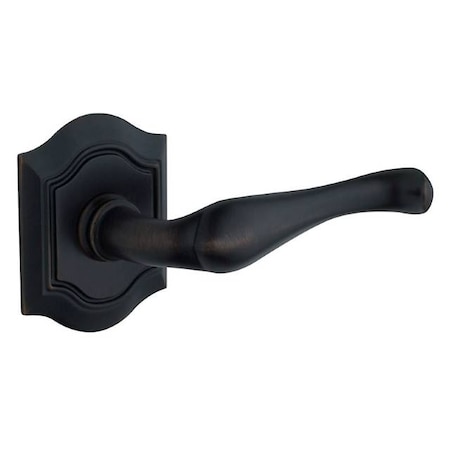 Baldwin Bethpage Lever Satin Black Door Levers Satin Black 5447V.190.LMR