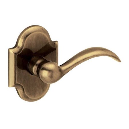 Baldwin Beavertail Lever Antique Brass Door Levers Antique Brass 5452V.050.RMR