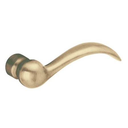 Baldwin Beavertail Lever Satin Brass Brown Door Levers Satin Brass Brown 5452V.060.LMR