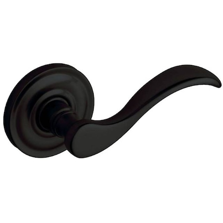 Baldwin Wave Lever Satin Black Door Levers Satin Black 5455V.190.MR