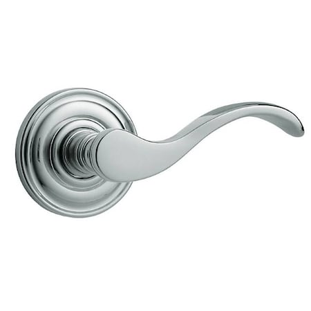 Baldwin Wave Lever Bright Chrome Door Levers Bright Chrome 5455V.260.MR