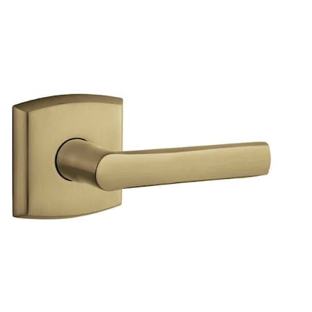 Baldwin Soho Lever Vintage Brass Door Levers Vintage Brass 5485V.033.RMR