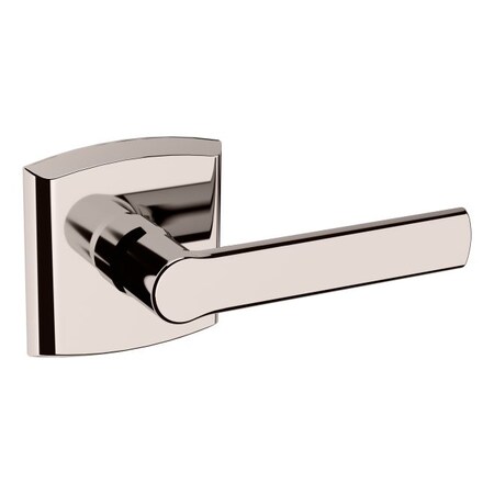 Baldwin Soho Lever Lifetime Bright Nickel Door Levers Lifetime Bright Nickel 5485V.055.RDM