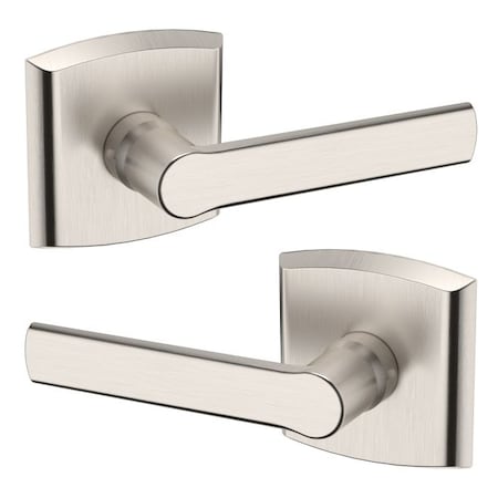 Baldwin Passage Door Levers Lifetime Satin Nickel 5485V.056.PASS