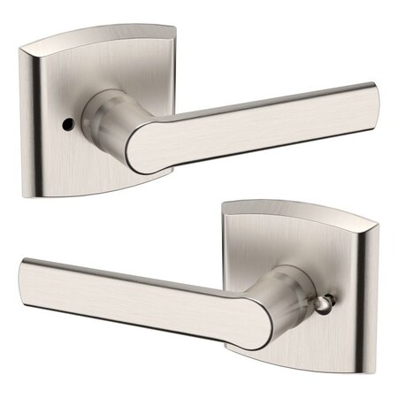 Baldwin Privacy Door Levers Satin Nickel 5485V.150.PRIV