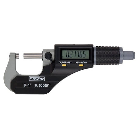 Fowler 0-1"/0-25mm Xtra-Value II Electronic Micrometer 548700010