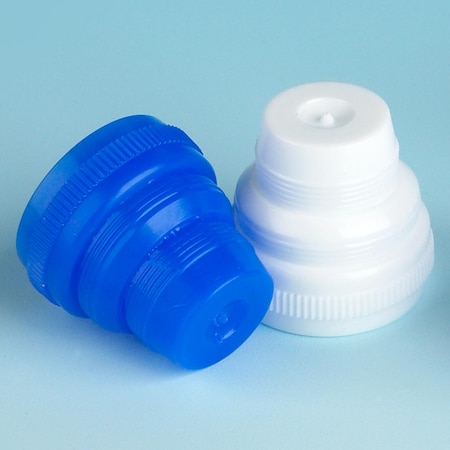 Globe Scientific Plug Cap, Multi-Fit, White, PK1000 5529W