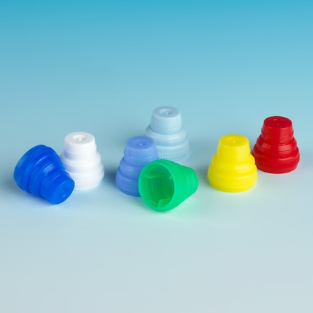 Globe Scientific Plug Cap, Multi-Fit, Red, PK1000 5529R