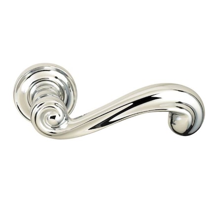 Omnia Lever 1-3/4" Rose Pass 2-3/8" BS T 1-3/4" Doors Bright Chrome 55 55/45B.PA2