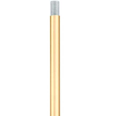 Livex Lighting Natural Brass 12" Length Rod Extension S 55999-08