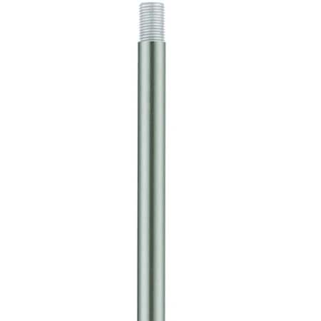 Livex Lighting Brushed Nickel 12" Length Rod Extension 55999-91