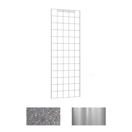 Metro Shelving Enclosure Panel, Silver, 12-3/8"W EP37C