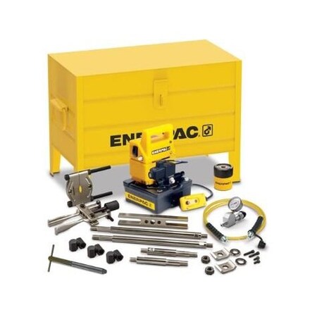 Enerpac BHP162EB, 7 Ton, Hydraulic Cross Bearing Puller Set with Electric Pump 115 V BHP162EB