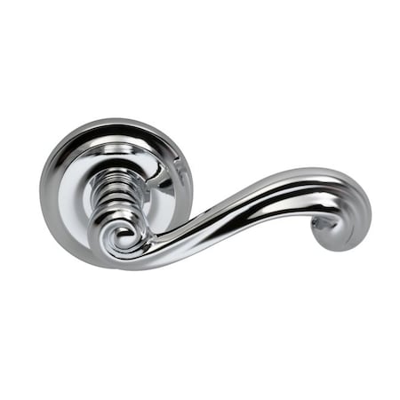 Omnia LVR 2-5/8" Rose Pass 2-3/8" BS Full Lip 1-3/4" Doors Bright Chrome 55 55/00BF.PA2