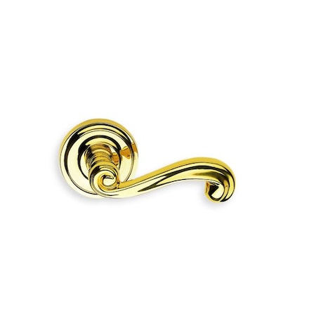 Omnia Lever 2-5/8" Rose Pass 2-3/4" BS T 1-3/4" Doors Bright Brass 55 55/00C.PA1