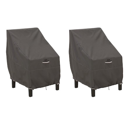 Classic Accessories Ravenna High Back Patio Chair Cover, 35"x28", 2PK 55-144-015101-2PK
