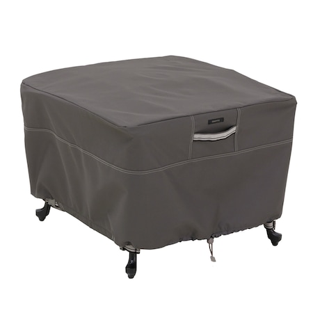 Classic Accessories Ravenna Large Square Patio Ottoman/Table Cover, 28"x28" 55-169-045101-EC