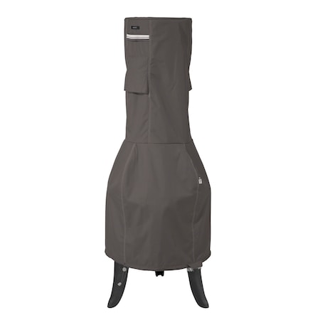 Classic Accessories Ravenna Cover, Med, Outdoor Chiminea, Grey, 38"x38" 55-813-035101-EC