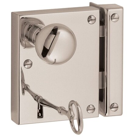 Baldwin Entry Rim Locks Lifetime Bright Nickel 5600.055.L