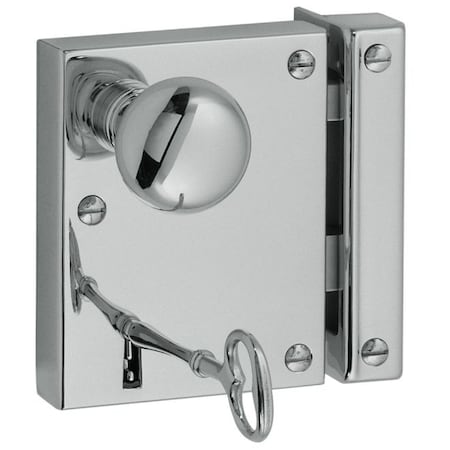 Baldwin Entry Rim Locks Bright Chrome 5602.260.R