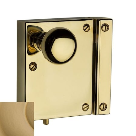 Baldwin Entry Rim Locks Vintage Brass 5604.033.R