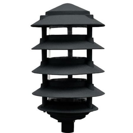 Dabmar Lighting Pagoda Light, D5550, G, Aluminum, 5 Tier D5500-G
