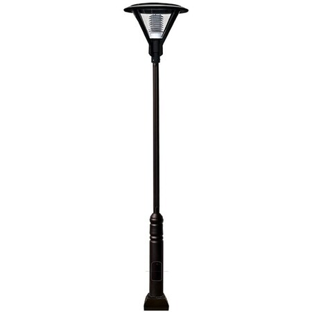 Dabmar Lighting Step Light, 600, BZ, Recessed, Louvered LV600-BZ