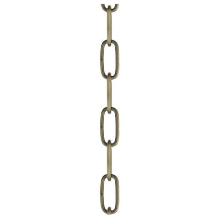 Livex Lighting Antique Brass Standard Decorative Chain 56136-01