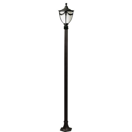 Dabmar Lighting Fixture, Post, 4801, W, Rachel, Light GM4801-W