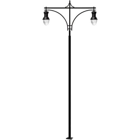 Dabmar Lighting Fixture, Post, 9295, 75, VG, Drop 2, LED,  GM9295-LED75-VG