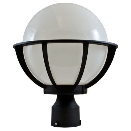 Dabmar Lighting Fixture, Post Top, 260, B, 10" Globe GM260-B