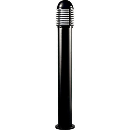 Dabmar Lighting Bollard, D3300, B, Powder coated, Aluminum D3300-B
