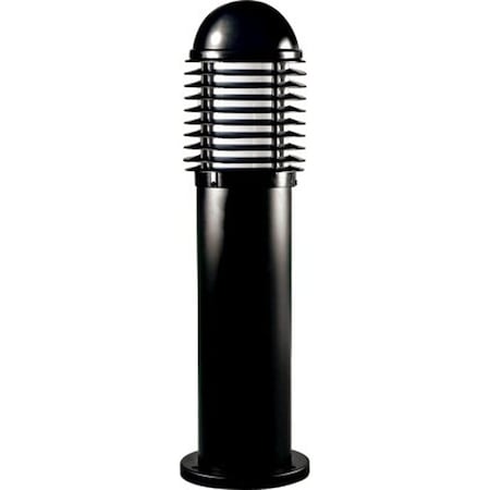 Dabmar Lighting Bollard, D3390, B, Powder coated, Aluminum D3390-B