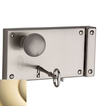 Baldwin Entry Rim Locks Lifetime Brass 5634.003.R