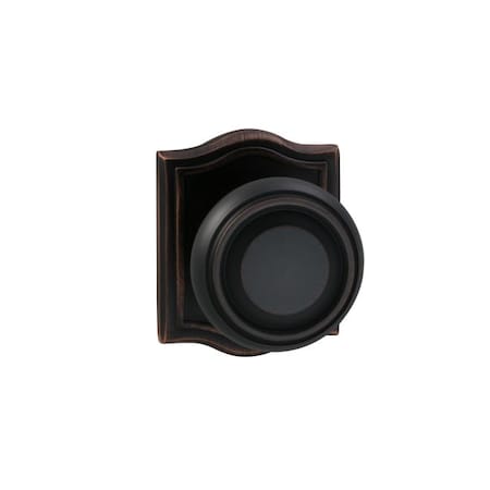Omnia Single Dummy 565 Knob with Arched Rose Tuscan Bronze 565AR/0.SDTB