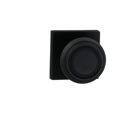 Omnia Pass 565 Knob Square Rose, 234BS and T Strike Oil Rubbed Bronze 565SQ/234T.PA10B