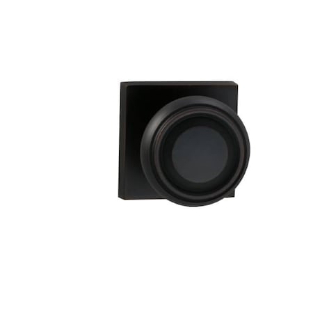 Omnia Priv 565 Knob Square Rose, 2-3/8" Backset and T Strike Tuscan Bronze 565SQ/238T.PRTB