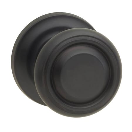 Omnia Pass 565 Knob Traditional Rose, 234BS and T Strike Oil Rubbed Bronze 565TD/234T.PA10B
