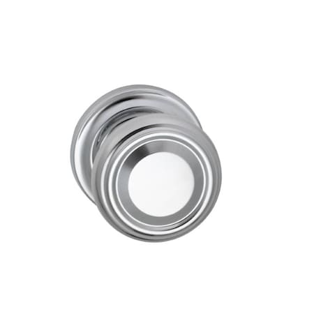 Omnia Priv 565 Knob Traditional Rose, 234BS and T Strike Bright Chrome 565TD/234T.PR26