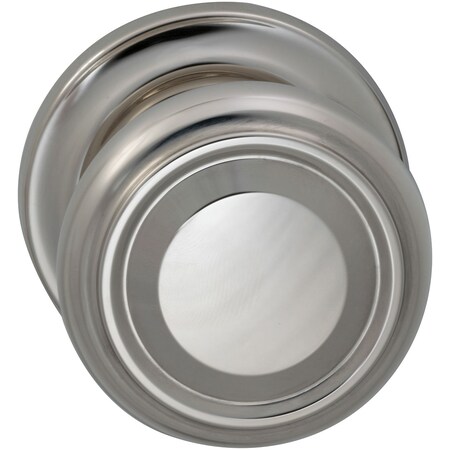 Omnia Priv 565 Knob Traditional Rose, 238BS Full Lip BR NKL by SN 565TD.14X.15PR