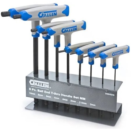 Allen 8 Piece Hex Key Set, 56660G 56660G