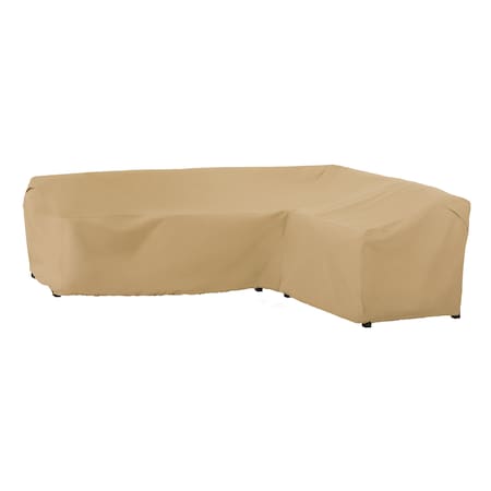 Classic Accessories Tan Patio Sectional Cover, Terrazzo, 104"x 56-049-012001-EC
