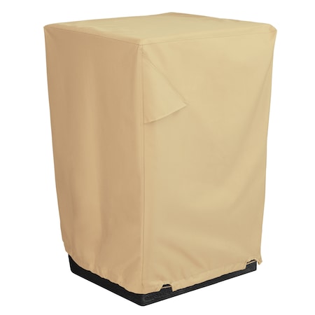 Classic Accessories Tan Patio Fire Column Cover, Terrazzo, 21" 56-266-012001-EC