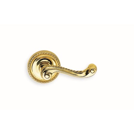 Omnia Pass 570 Lever, 238BS and T Strike for 1-3/4" Door Bright Brass 570/00B.PA1