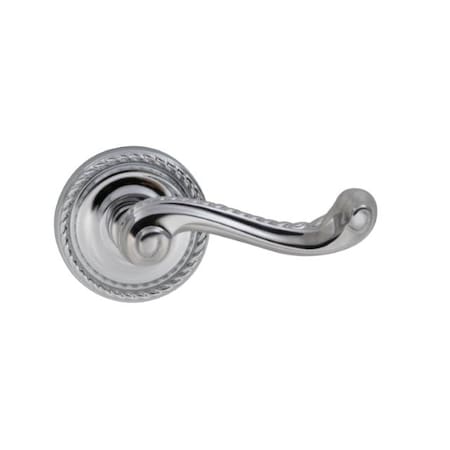 Omnia Pass 570 Lever, 238BS and T Strike for 1-3/4" Door Bright Chrome 570/00B.PA2