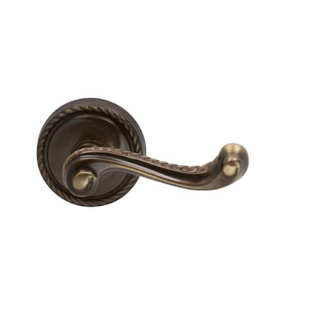 Omnia Priv 570 Lever, 238BS Full Lip Strike for 1-3/8" Door Shaded Bronze 570/00F.PR4