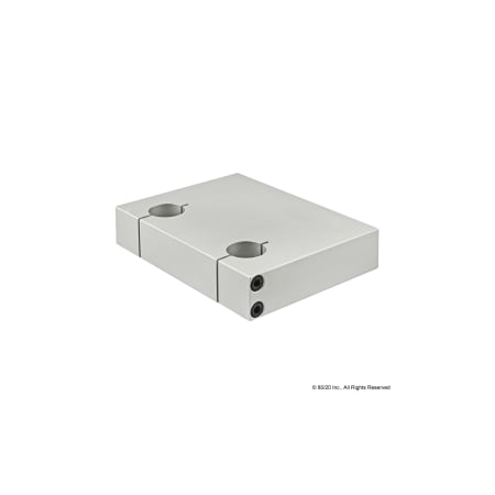 80/20 Double Shaft Mounting Plate 5700