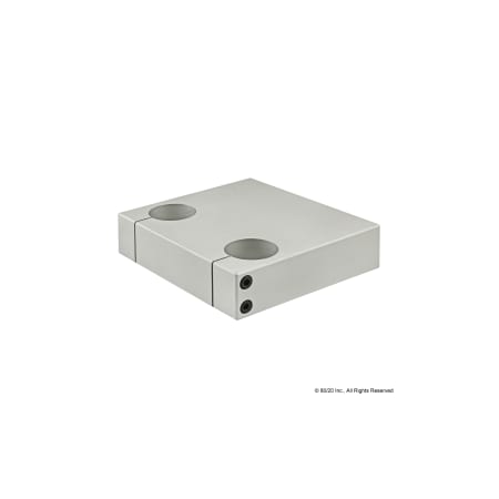 80/20 Double Shaft Mounting Plate 5750